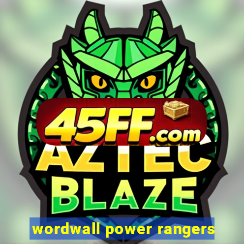 wordwall power rangers